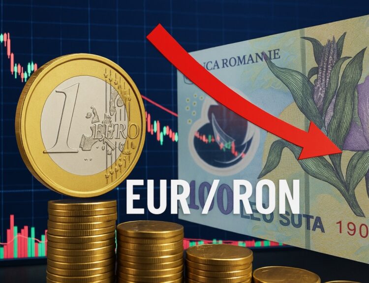 Euro scade puternic