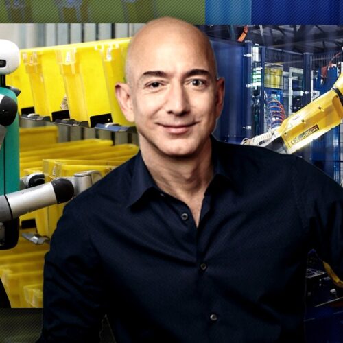 Bezos vrea roboți în 600.000 locuri de muncă