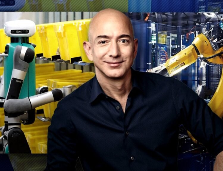 Bezos vrea roboți în 600.000 locuri de muncă