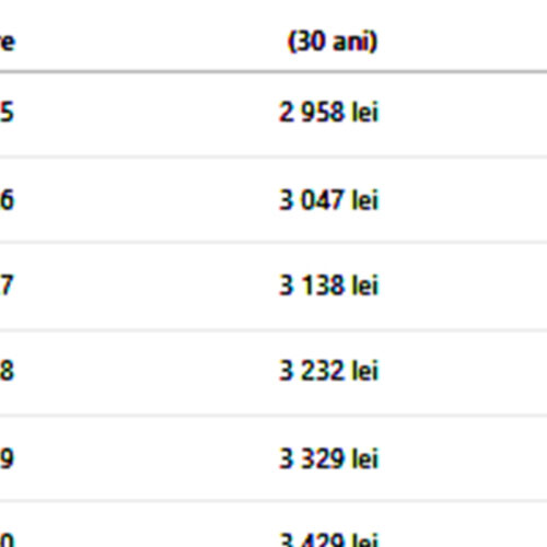 Pensia ta: calculează sumaVintage timetable