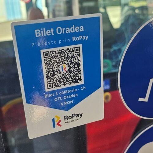 Plătește cu QR în Oradea