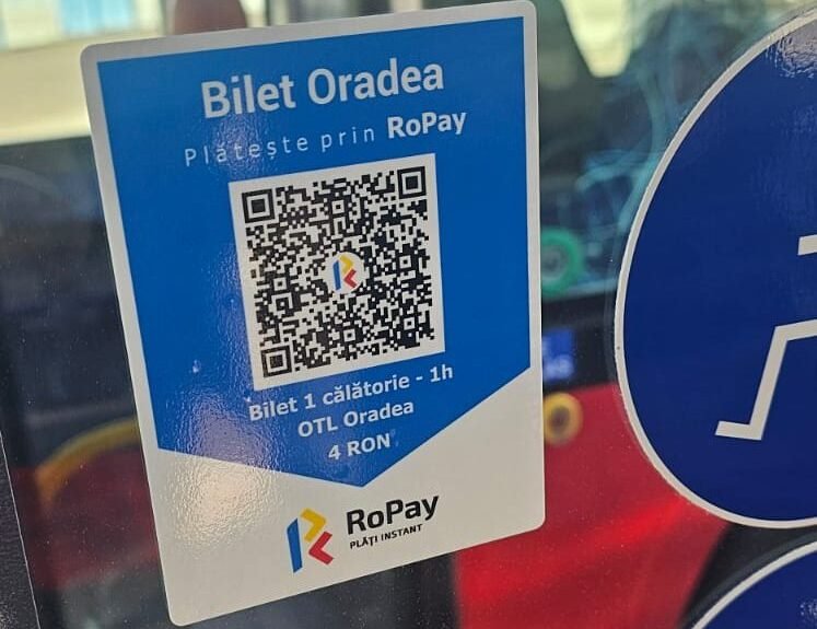 Plătește cu QR în Oradea