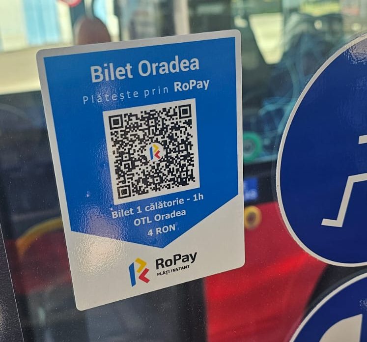 Plătește cu QR în Oradea