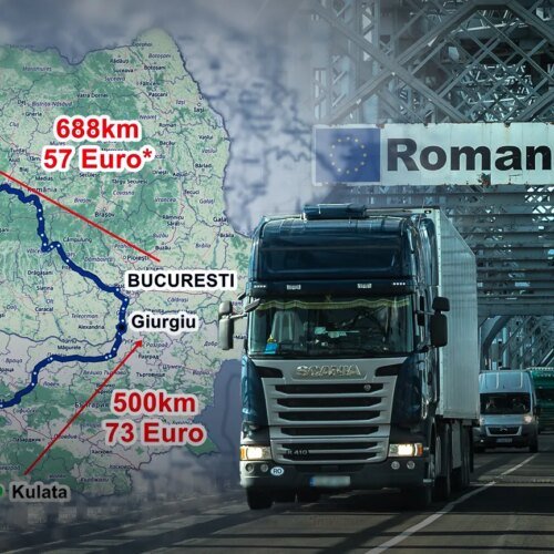 Taxarea TIR-urilor în România, pierderi financiare