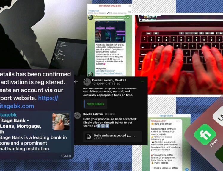 Escroci pe platformele de freelancing