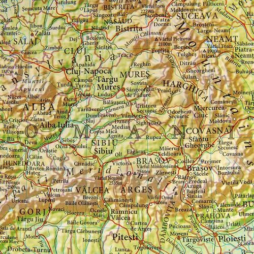 Plan pentru orașe mici din România