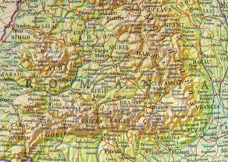 Plan pentru orașe mici din România
