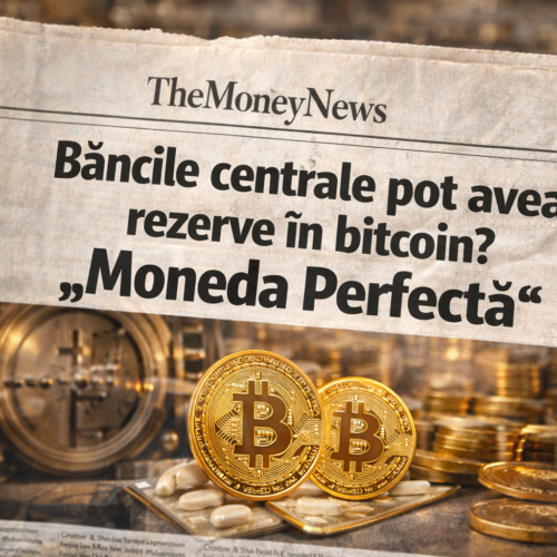 Băncile centrale pot avea rezerve în bitcoin? "Moneda Perfecta"