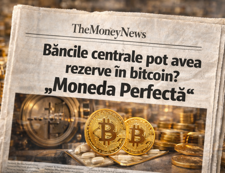Băncile centrale pot avea rezerve în bitcoin? "Moneda Perfecta"