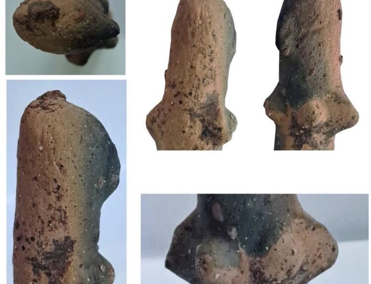 Figurină feminină de lut veche de 7.500 de ani descoperită în România