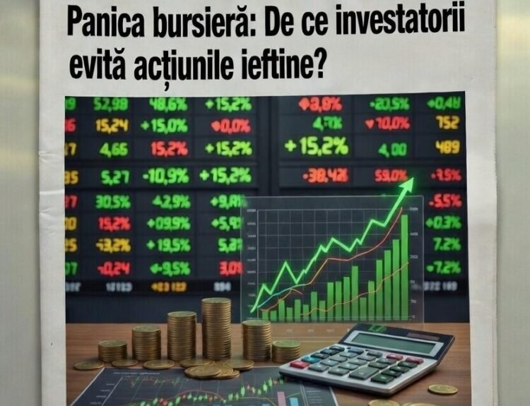 Panica bursieră De ce investitorii evită acțiunile ieftine