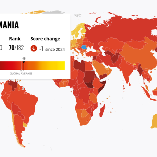 România, printre ultimele țări UE în Indicele Corupției 2023