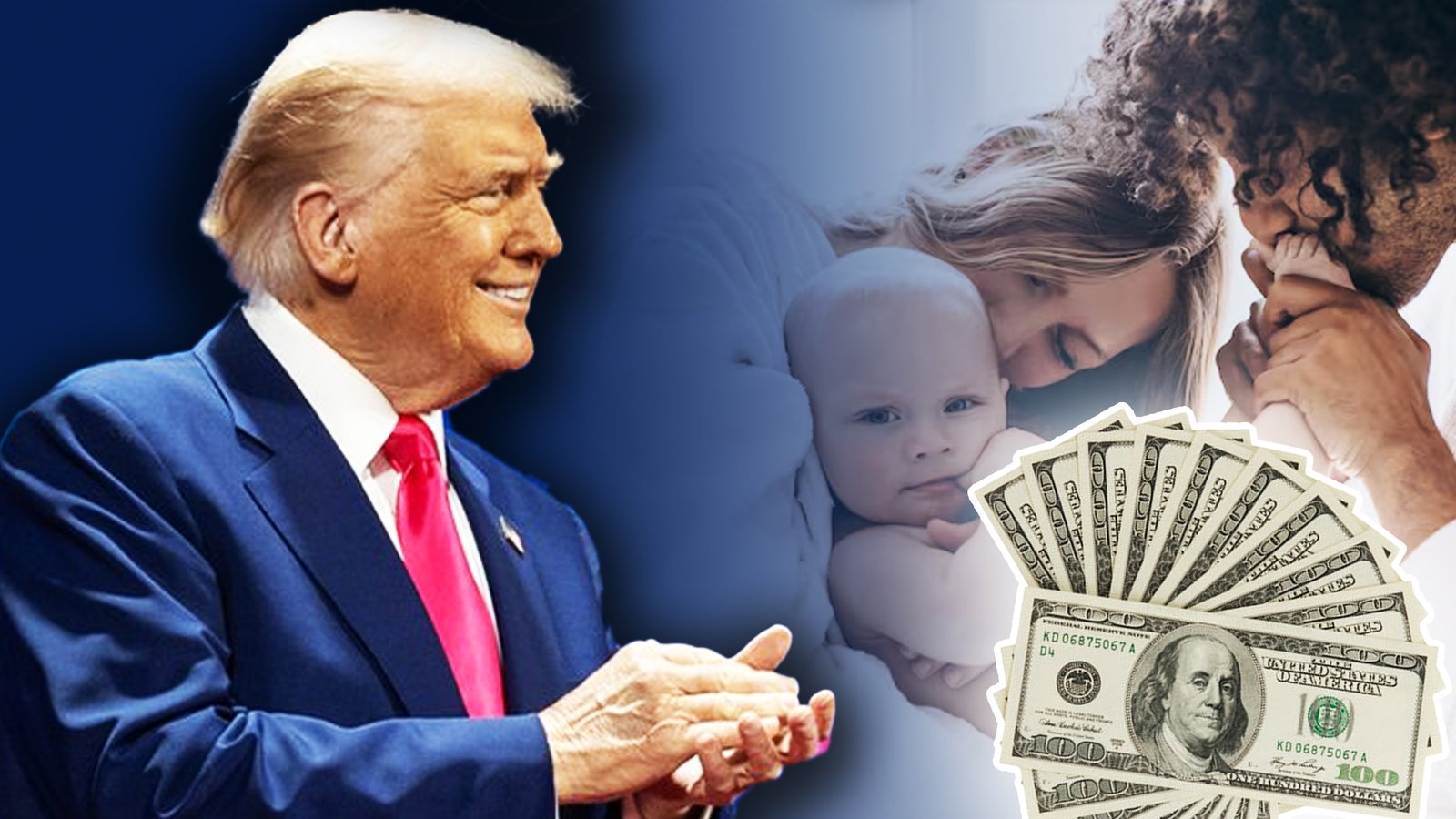 Trump oferă 1.000 de dolari pentru fiecare nou-născut american