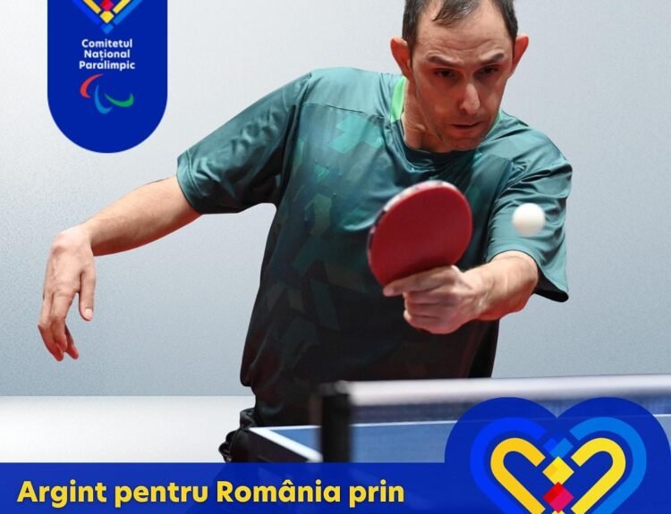 Bobi Simion câștigă argint la ITTF World Para Challenger 2026