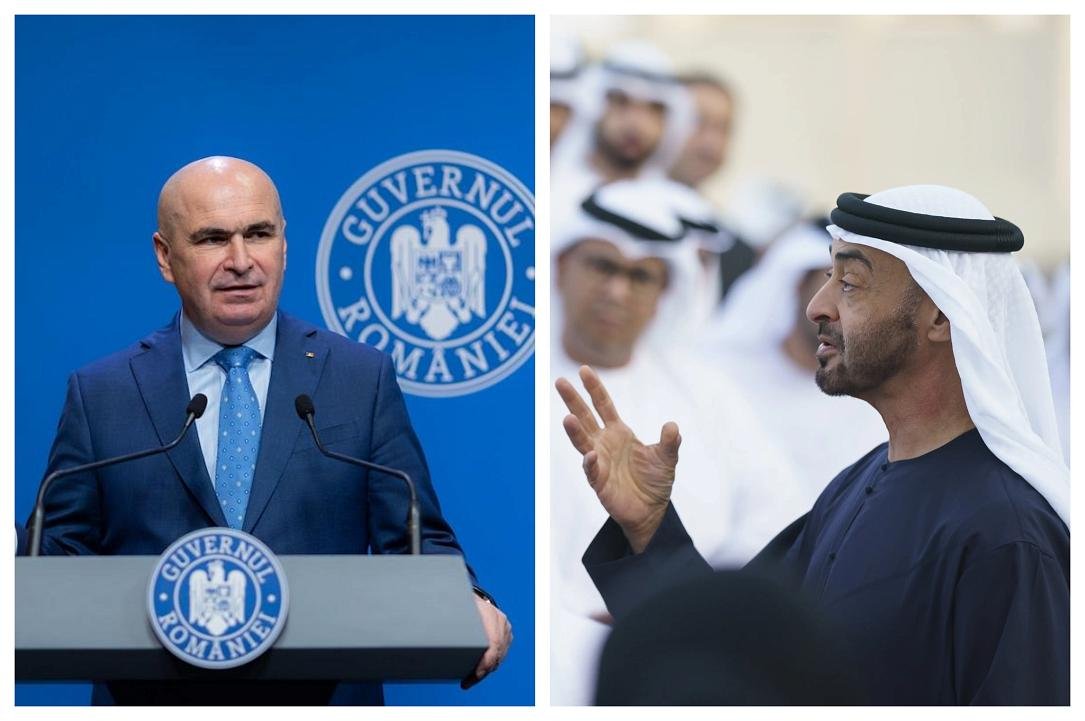Ilie Bolojan solicită sprijinul președintelui UAE pentru zboruri