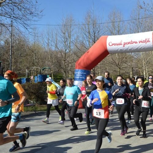 Maratonul "Run for Life": Sprijin pentru 50 de mame vulnerabile