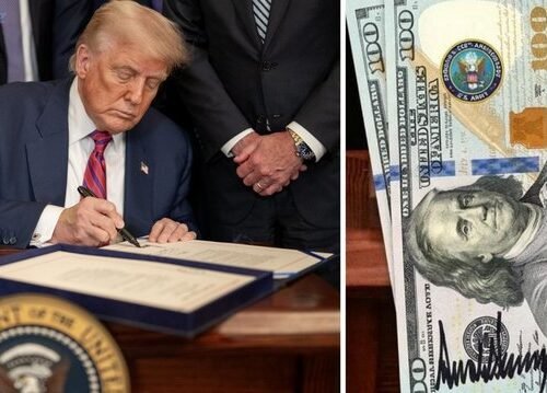 Semnătura lui Trump pe bancnotele americane, o premieră istorică