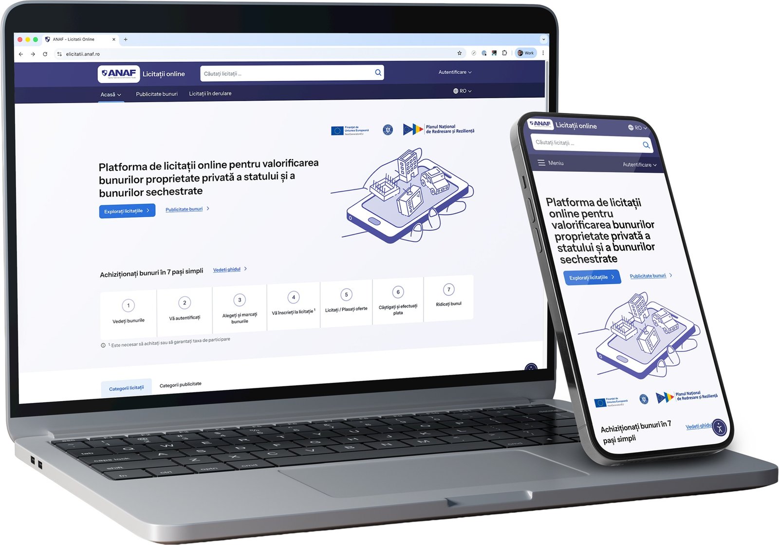 ANAF lansează platformă digitală pentru licitații publice