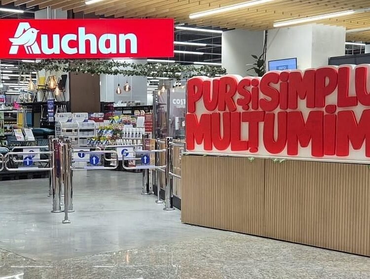 Auchan România: 20 de ani de succes cu 500+ magazine naționale