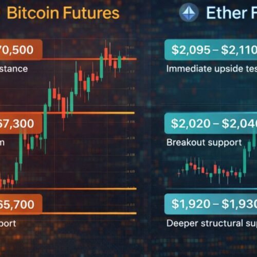 Bitcoin testează noi maxime, în timp ce Ether câștigă forță