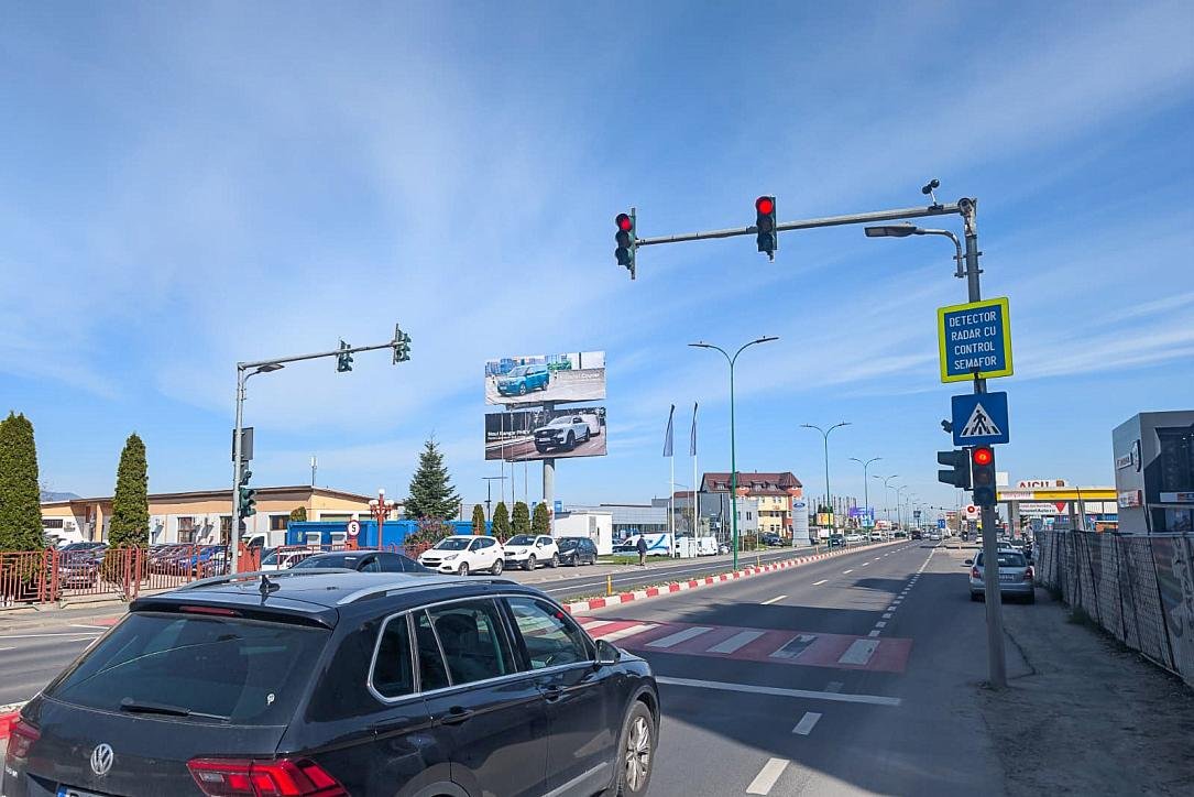 Brașov extinde programul de semafoare inteligente pentru trafic
