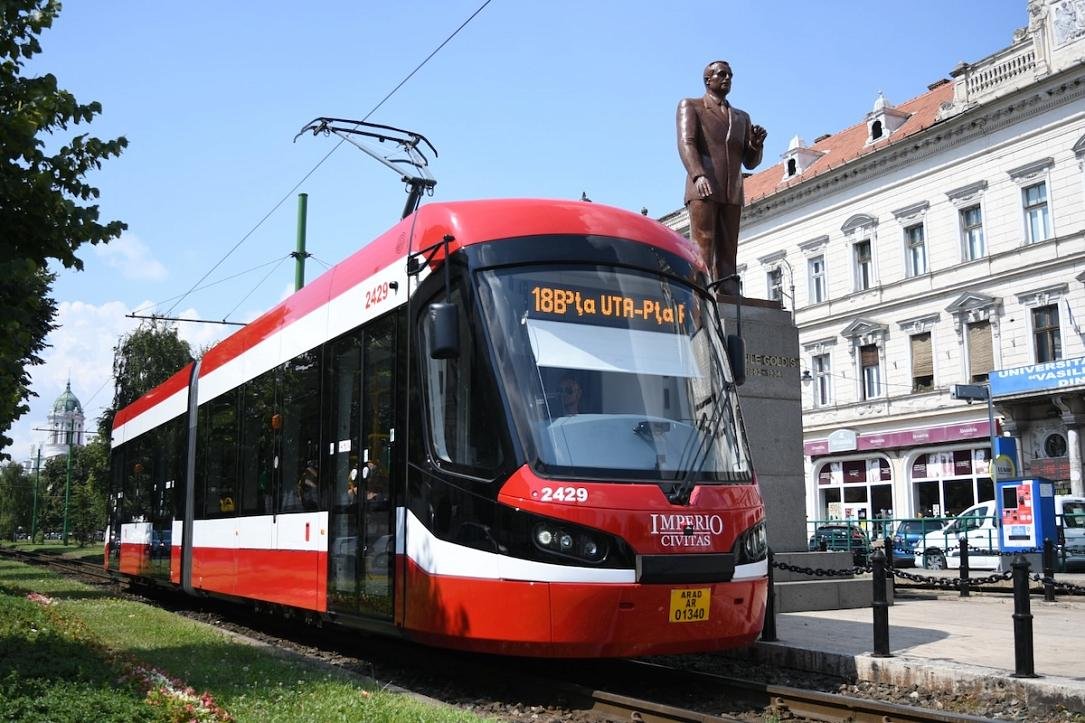 Arad reduce tariful transportului public la 1 RON pe zi