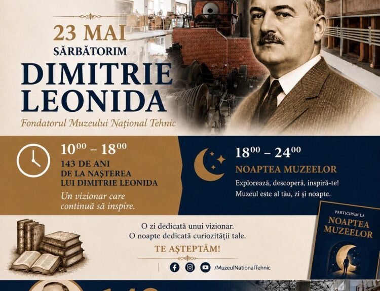 Celebrăm 143 de ani de la nașterea lui Dimitrie Leonida și Noaptea Muzeelor