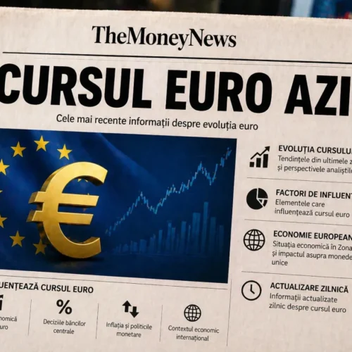 Curs valutar: 5.2435 RON pentru 1 EUR la 21 mai 2026