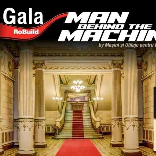 Gala „Man Behind the Machine” 2026: Inovații în domeniul construcțiilor la Palatul Bragadiru