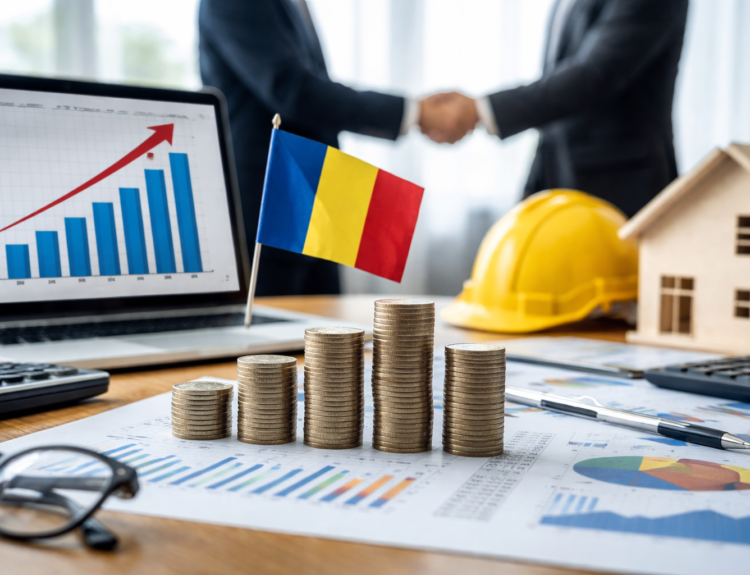 Investițiile în utilaje și construcții din România au crescut cu 19,2% în T1