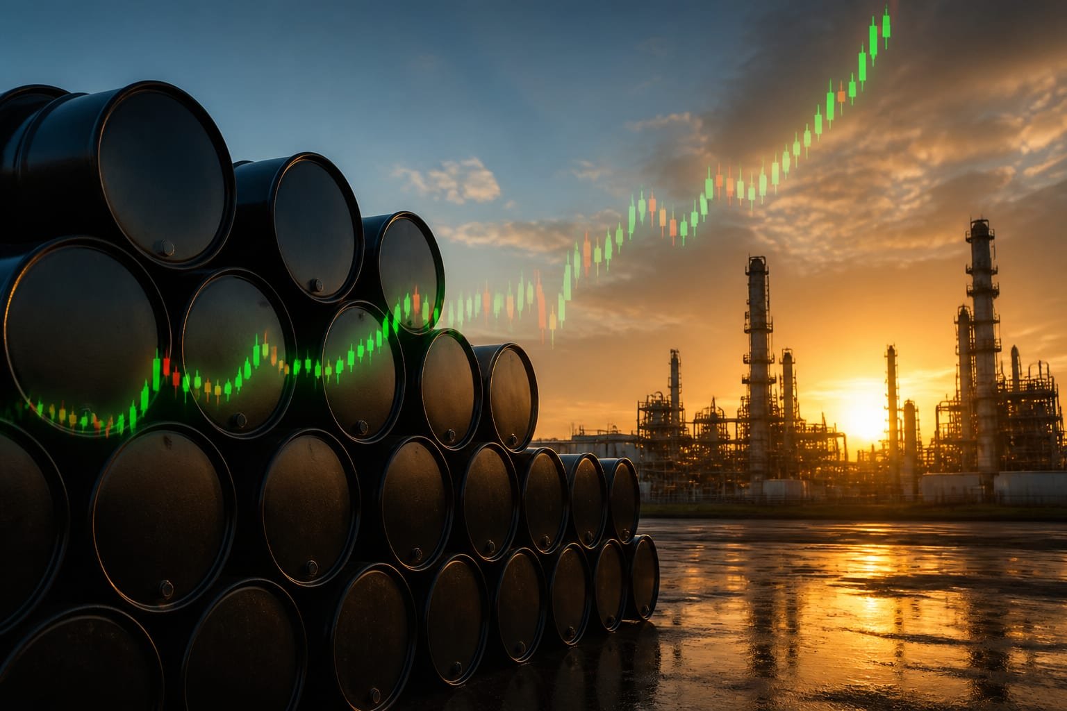 Atacul cu rachete din Iran face ca petrolul WTI să crească cu 5%