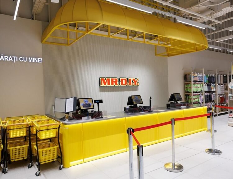 Lanțul de îmbunătățiri home & deco MR.DIY se extinde în București la Colosseum Mall