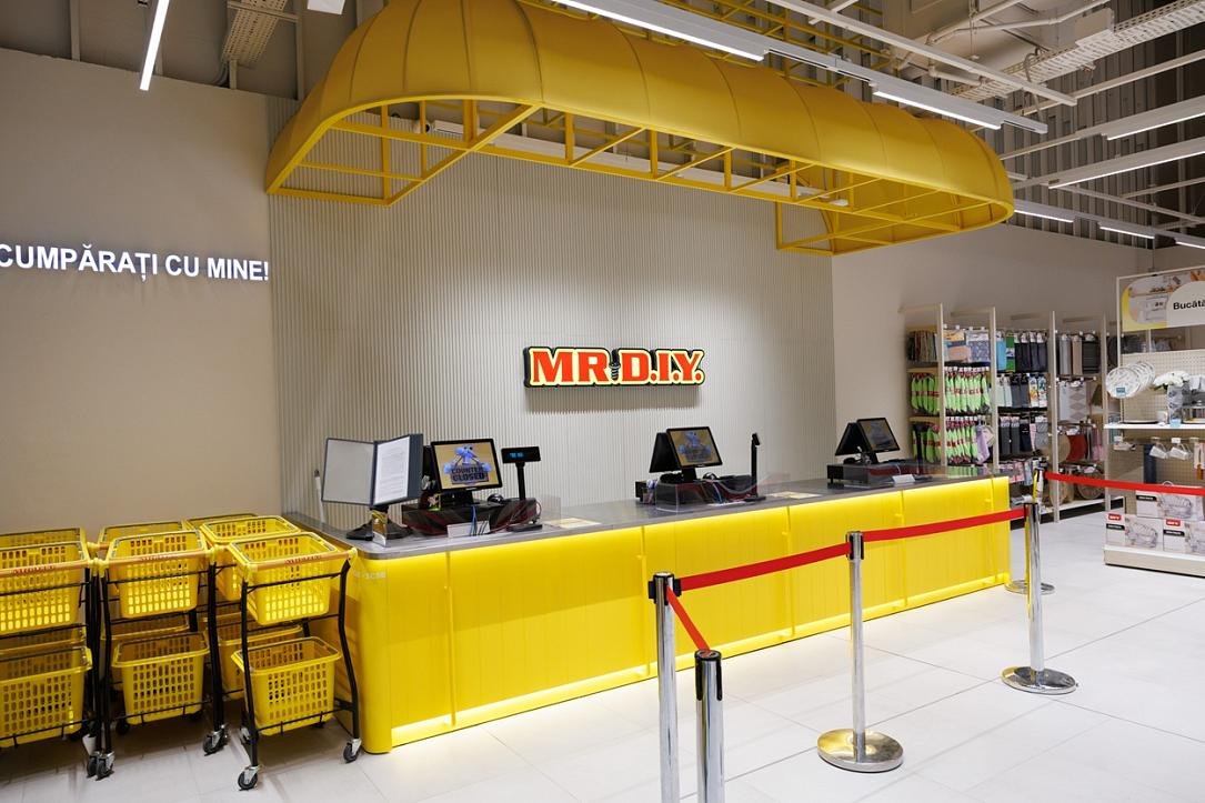 Lanțul de îmbunătățiri home & deco MR.DIY se extinde în București la Colosseum Mall