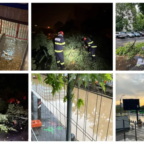 OMNIASIG a înregistrat 205 dosare de daună cauzate de furtuni în București și Ilfov