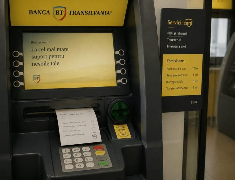BCR și Banca Transilvania introduc taxe lunare pentru administrarea conturilor