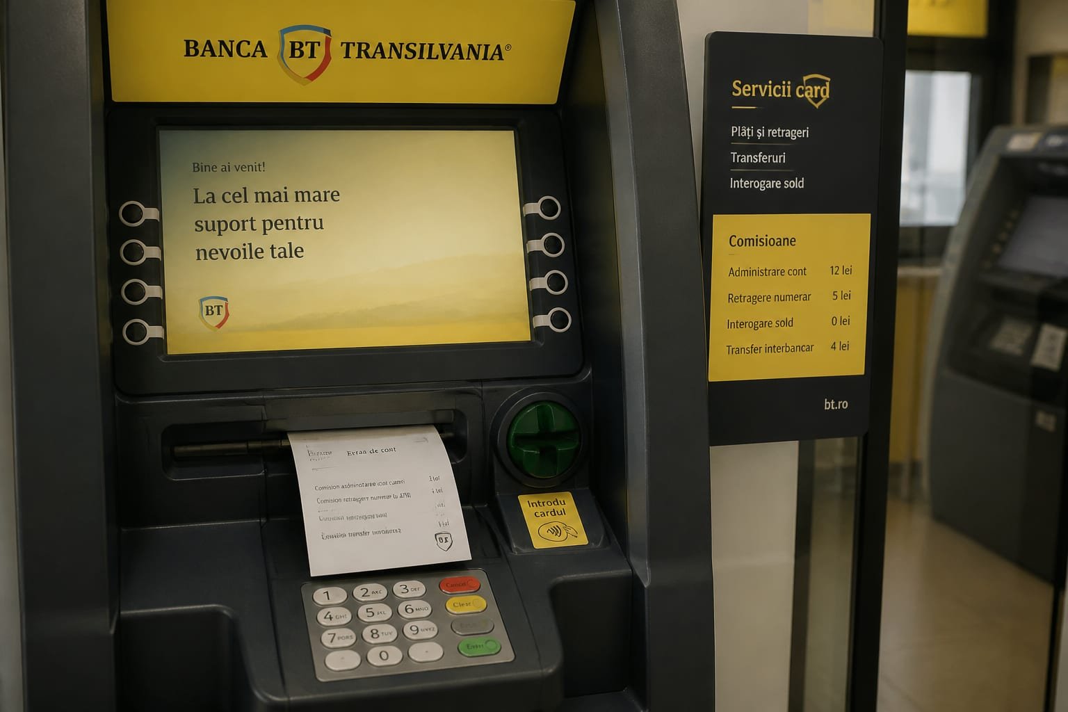 BCR și Banca Transilvania introduc taxe lunare pentru administrarea conturilor