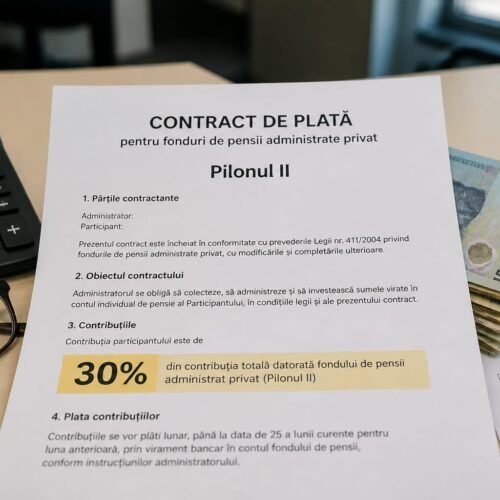 Pilonul 2 permite accesul la un avans de 30% din economiile personale
