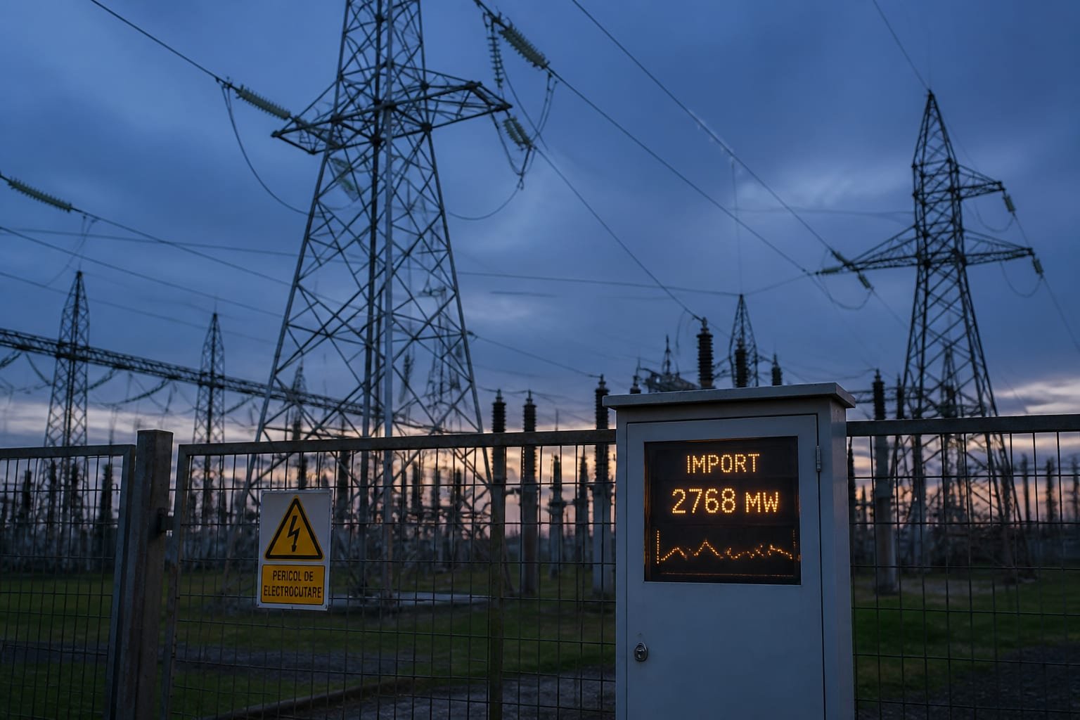 România, cu un deficit de energie, recurge la importuri în 2025.