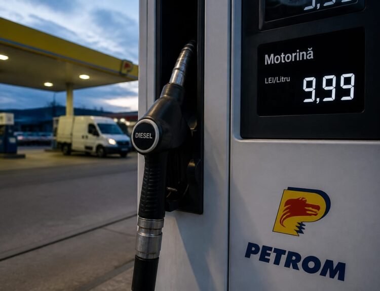 Scădere de 17 bani pe litru la prețul motorinei din septembrie
