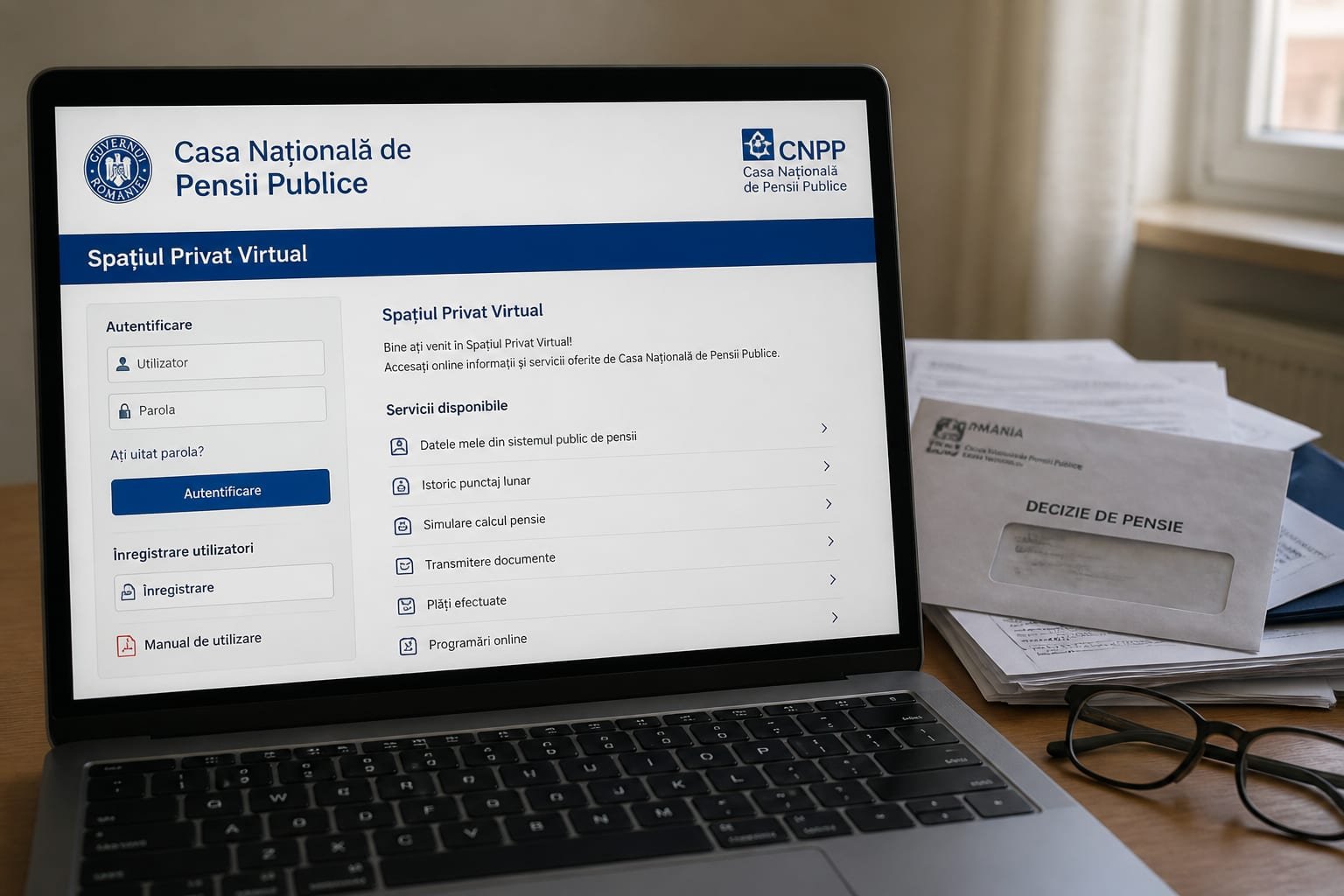 Angajații și pensionarii pot verifica online stagiul și pensia prin CNPP