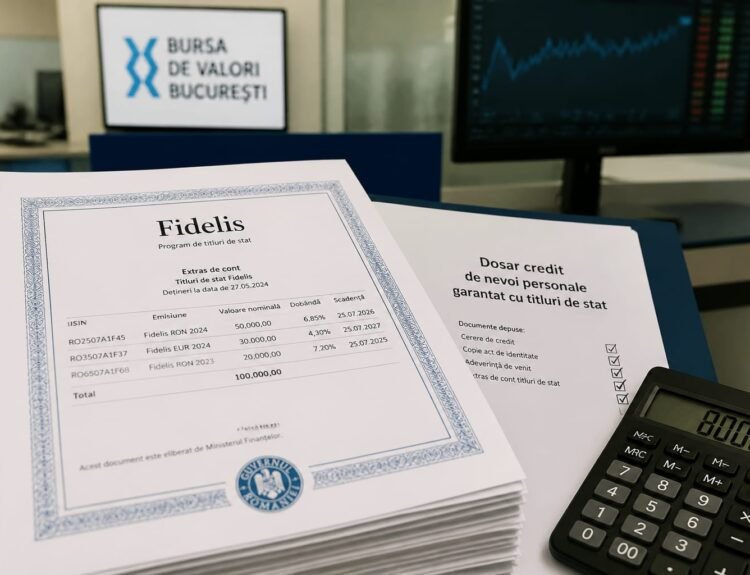 BNR introduce reguli noi pentru creditele de 800.000 lei cu titluri Fidelis