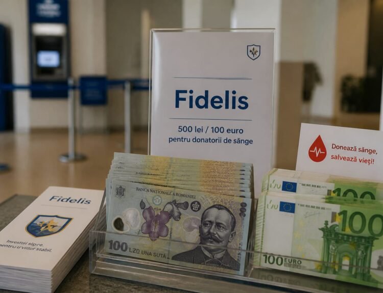 Fidelis: rate de dobândă atractive pentru lei și euro în septembrie