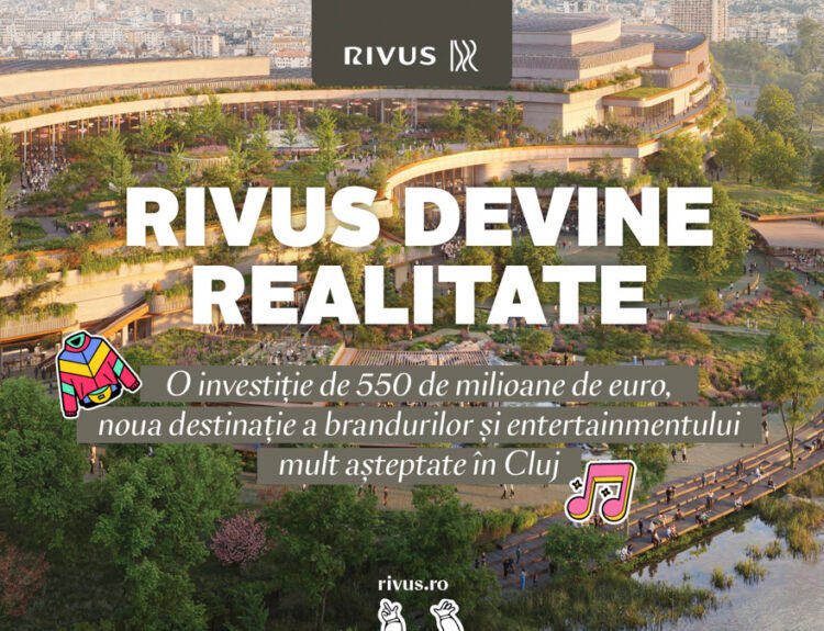 Proiectul RIVUS, închiriat în proporție de 80%, avansează rapid