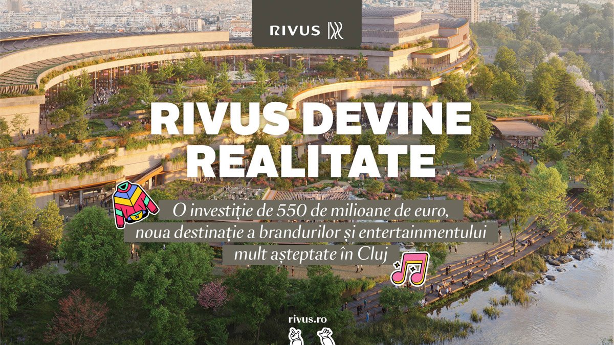 Proiectul RIVUS, închiriat în proporție de 80%, avansează rapid